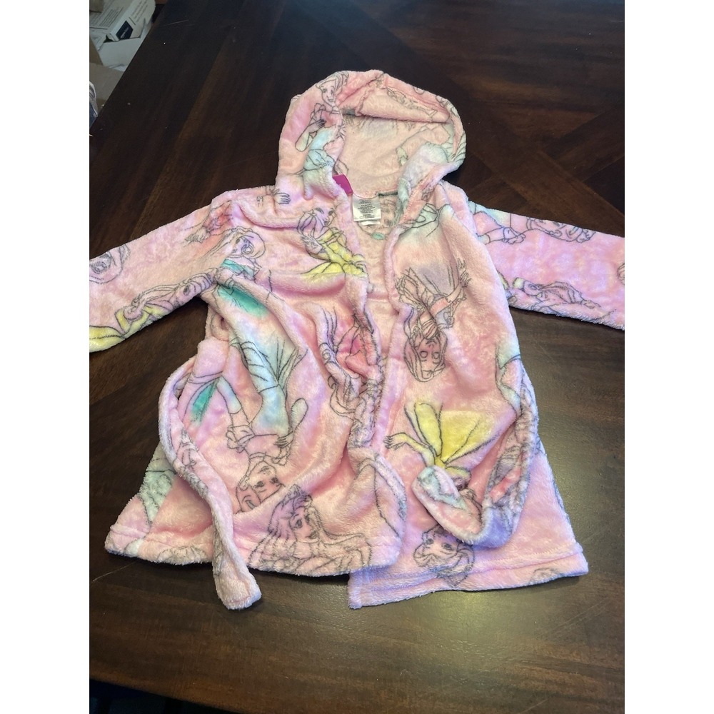 Disney Princess Bath Robe 2T XXS Swim Cover Up Pajamas